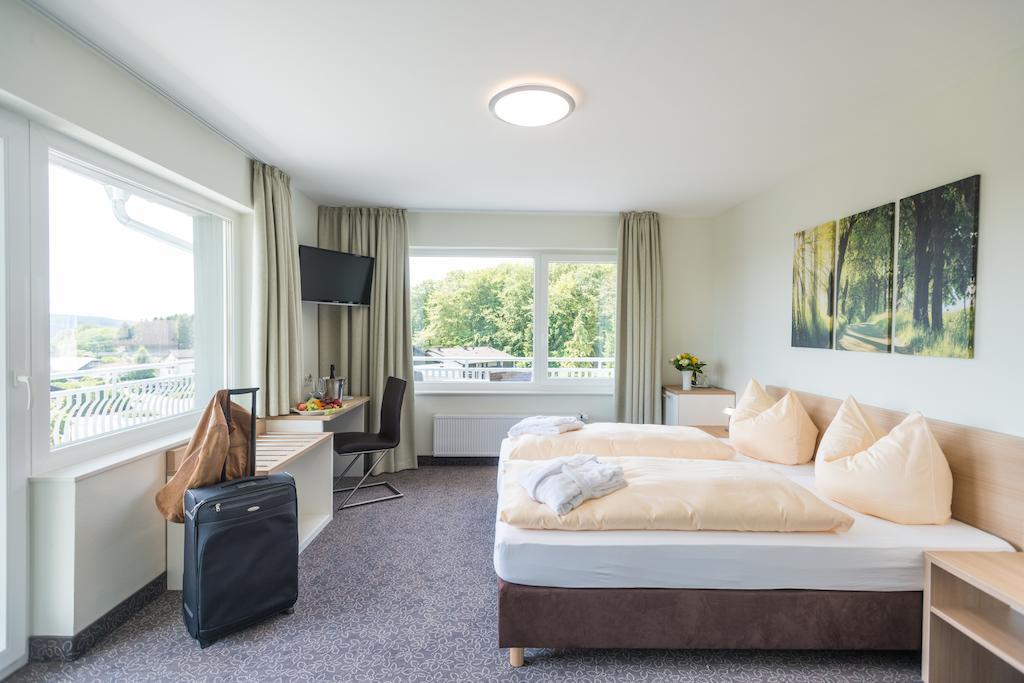 Landhotel Kristall Bad Marienberg Exteriér fotografie